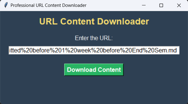 URLContentDownloader